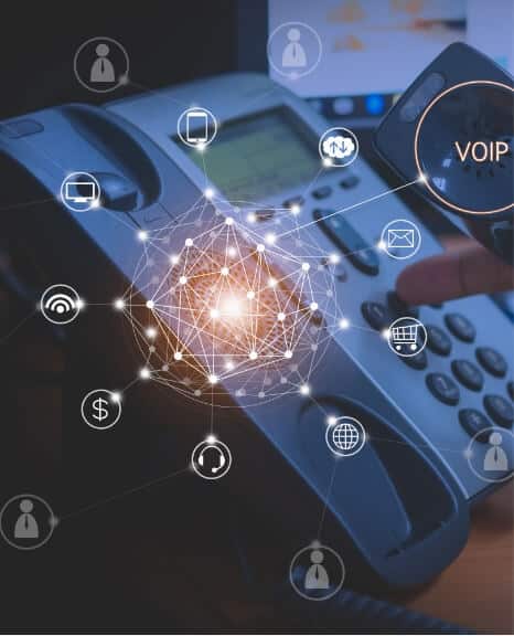 VoIP Telefone für Unternehmen. Bringen Sie Ihre TK Anlage in di Cloud.